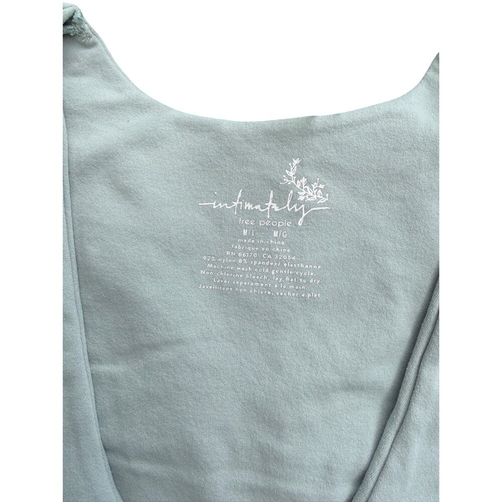Free People Clean Lines Muscle Cami Size M/L - Picture 6 of 6